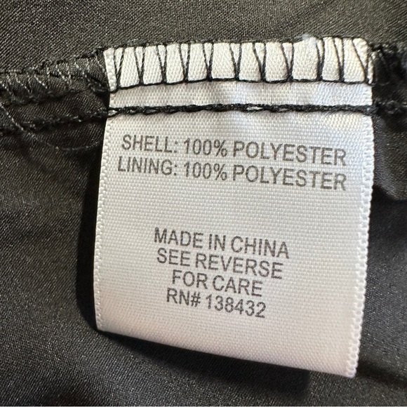 Modcloth Women’s Lively Identity ShortSleeve Dress V-Neck in Black Plus Size 4X - Picture 11 of 13